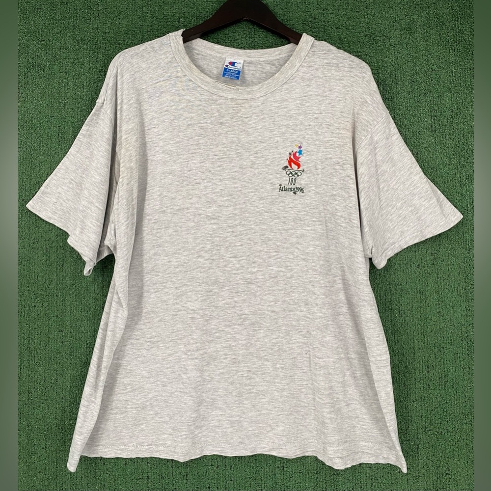 Vintage 1996 Champion Atlanta Olympics Thrashed T-Shirt Men’s Size XL USA Made